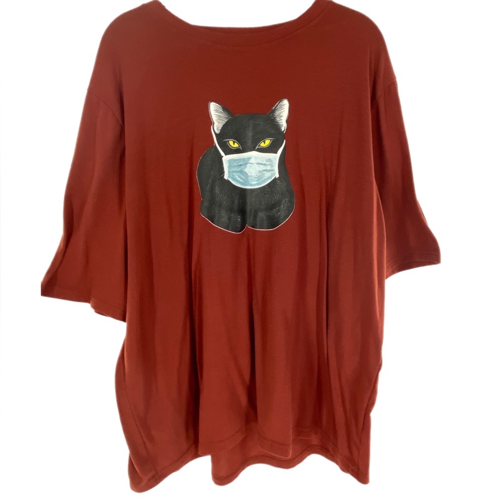 Cat in a Mask Tshirt - Picture 1 of 6